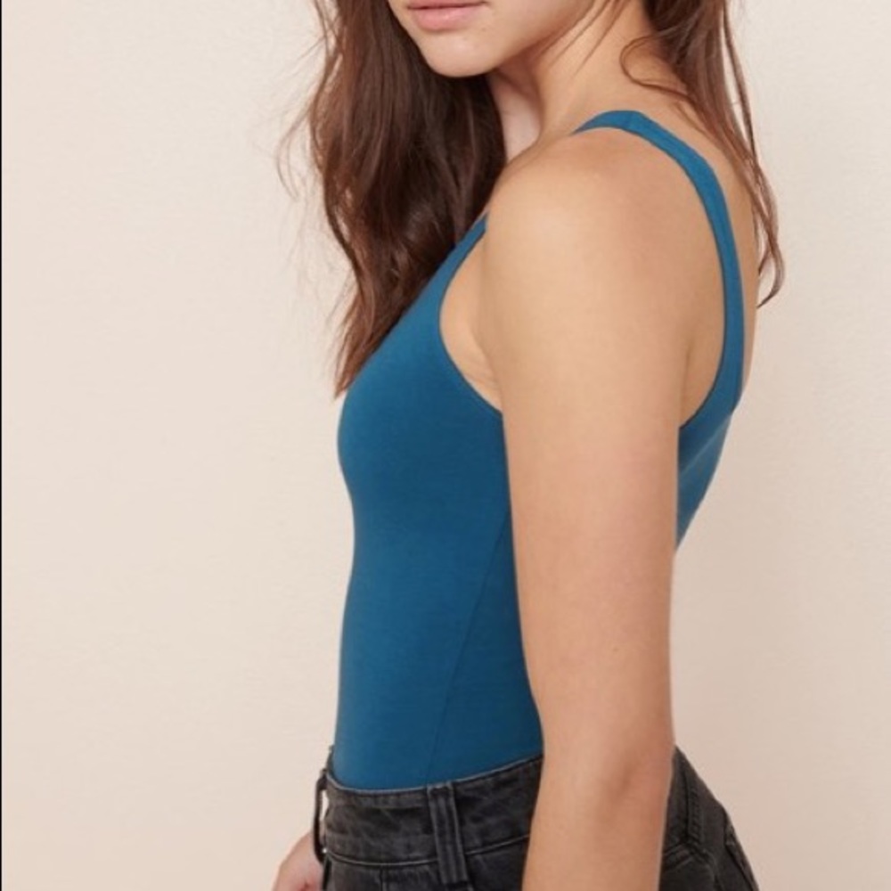 Garage Teal Body Suit Size Small - Picture 2 of 11